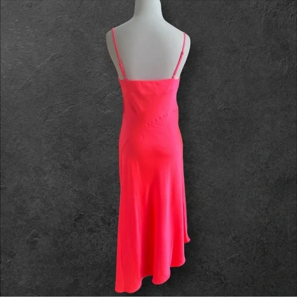 Women's Hot Pink Slip Dress LARGE a new day - Picture 2 of 12